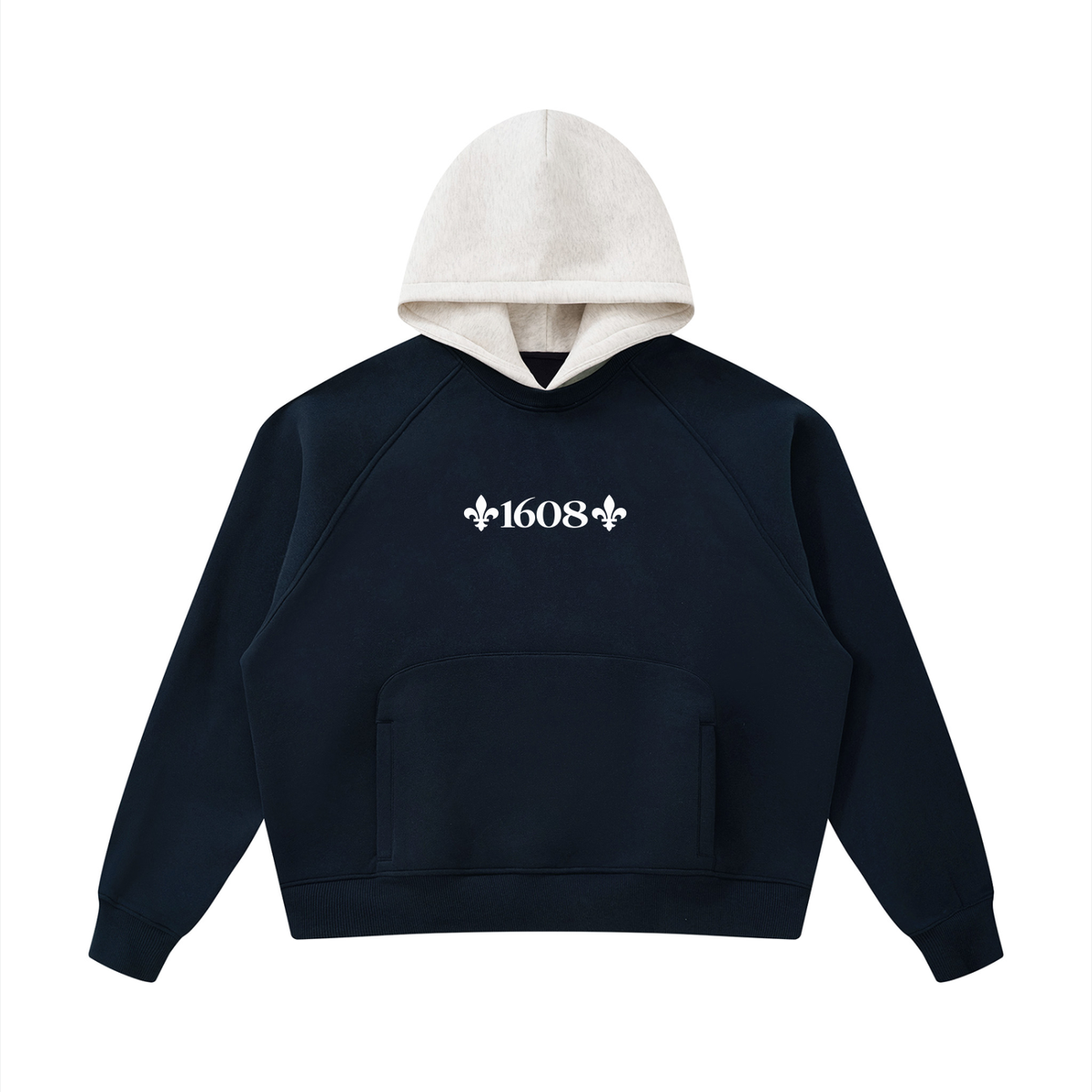 HOODIE “ÉTOILE 1608” — MARINE